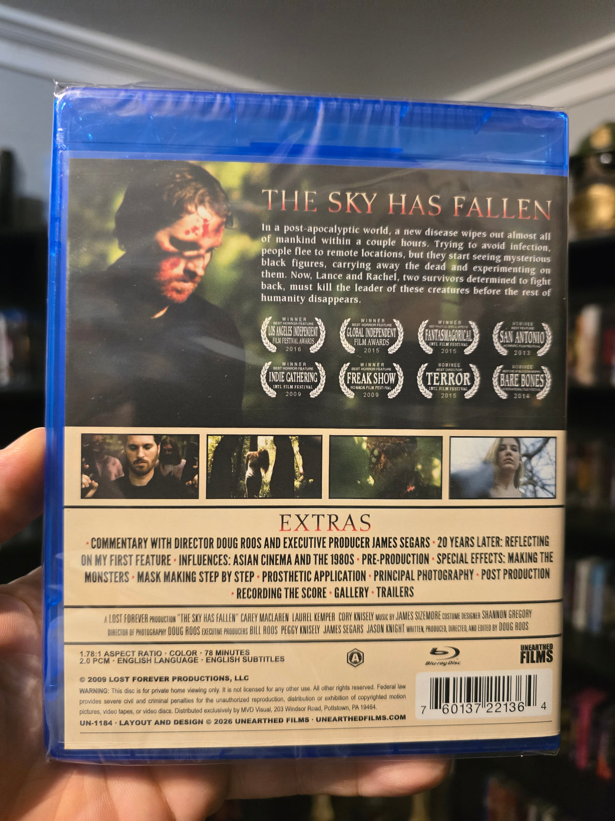 THE SKY HAS FALLEN (UNEARTHED FILMS) (BLU-RAY)