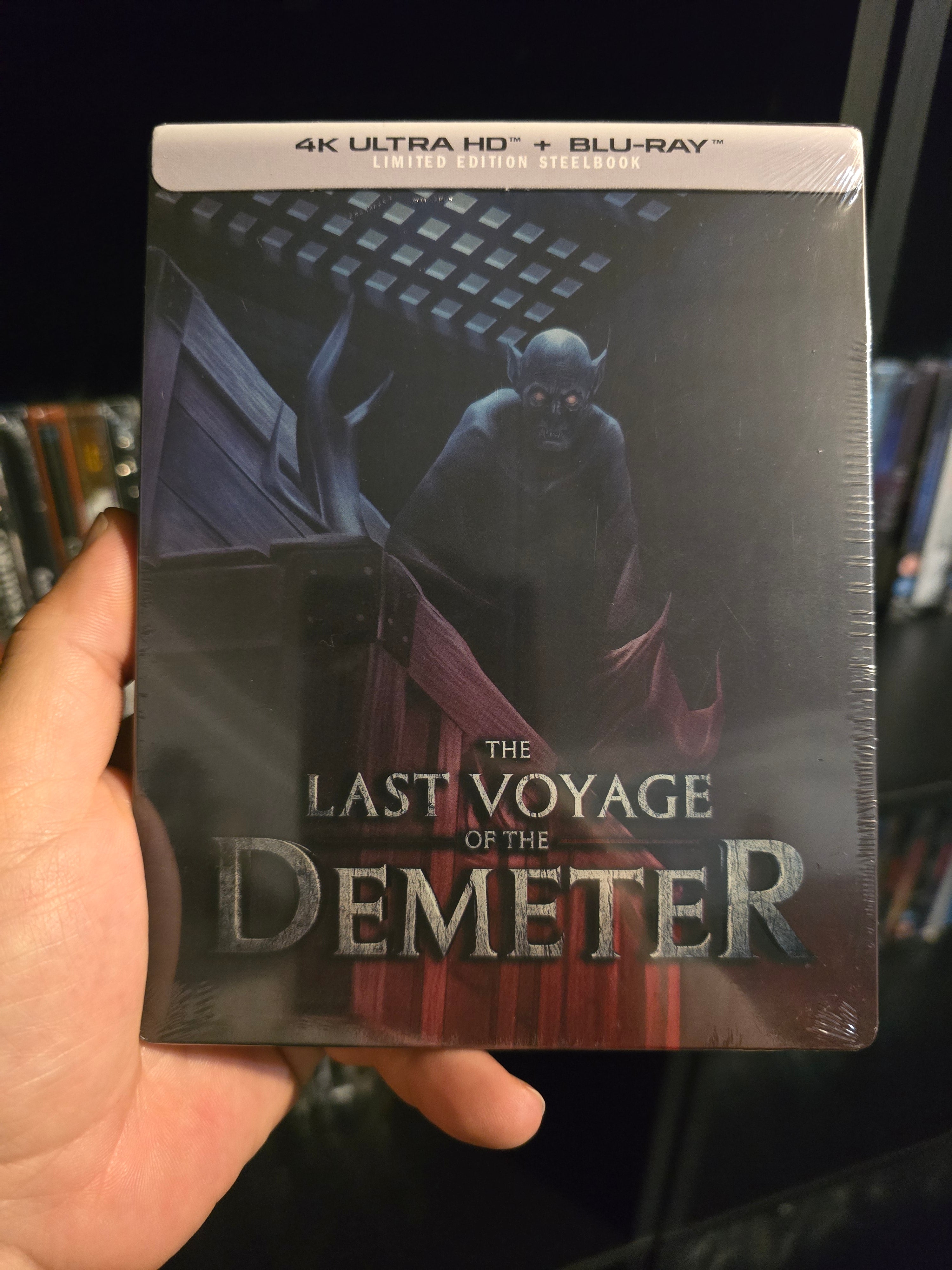 THE LAST VOYAGE OF THE DEMETER [LIMITED EDITION] (SCREAM FACTORY) (4K UHD STEELBOOK)