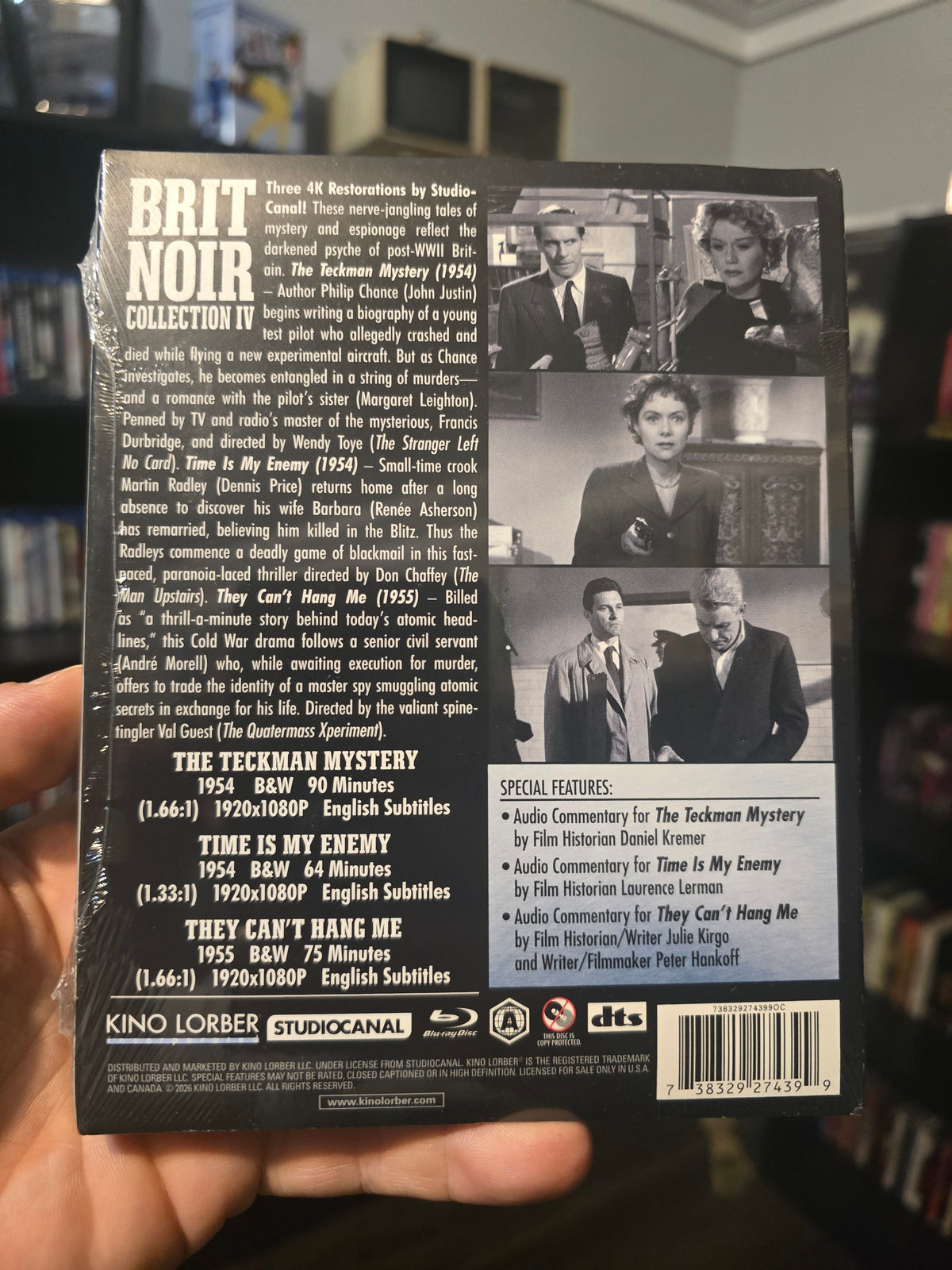 BRIT NOIR COLLECTION IV (KINO) (BLU-RAY)