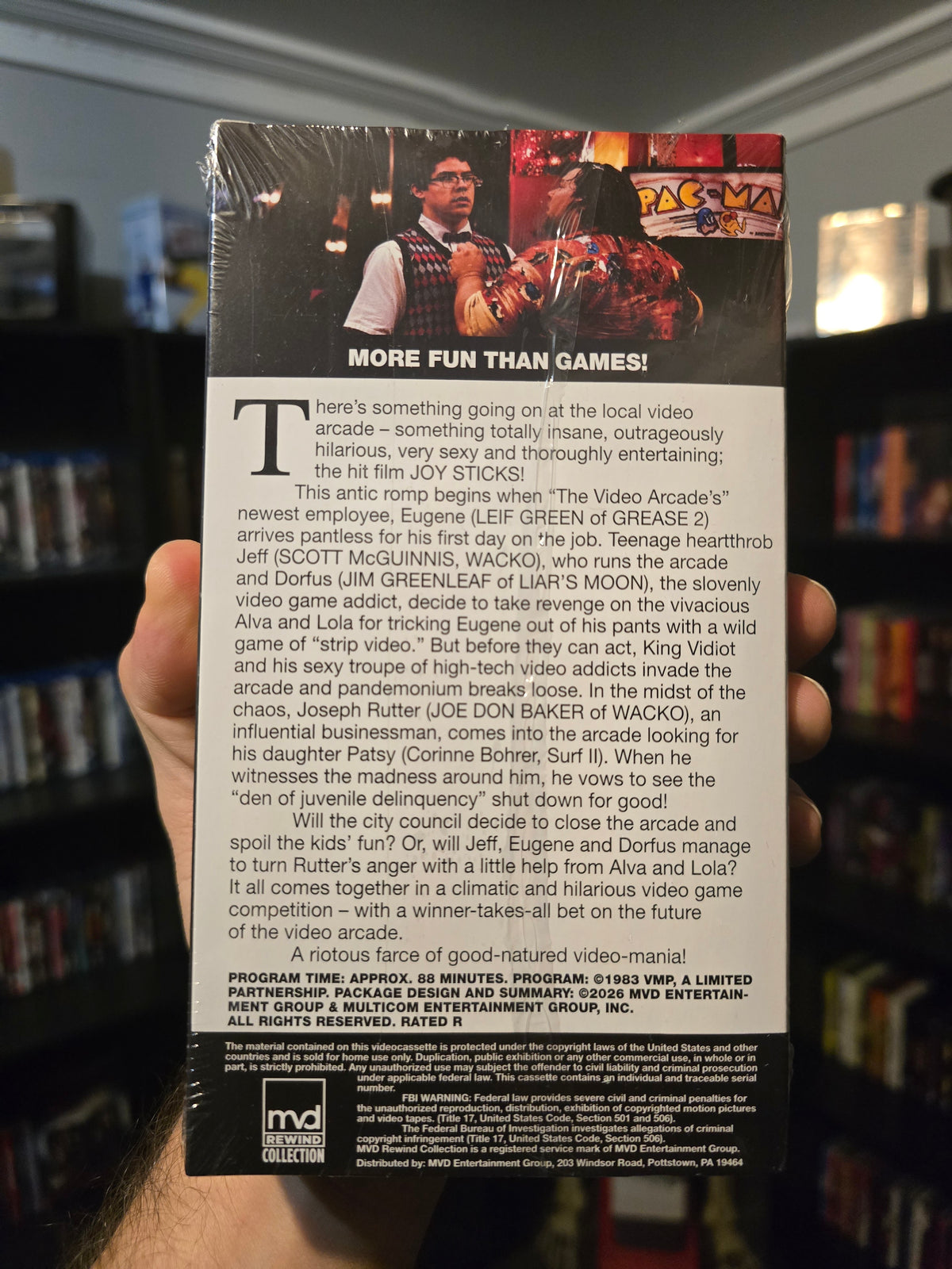 Joysticks – MVD Rewind Collection Video Store Day Exclusive VHS