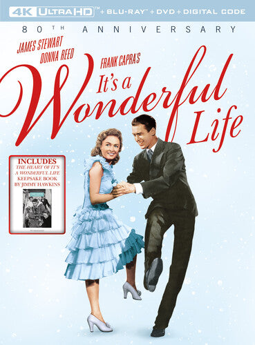 It’s a Wonderful Life – 80th Anniversary Edition Gift Set 4K UHD + Blu-ray + DVD