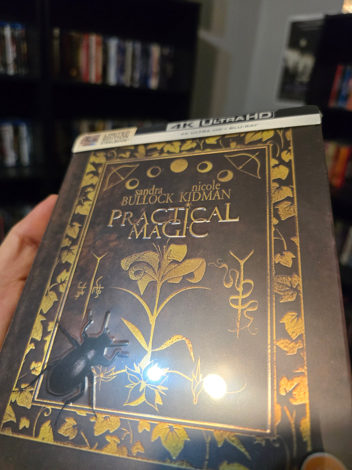 PRACTICAL MAGIC [LIMITED EDITION STEELBOOK] (WARNER BROTHERS) (4K UHD+BLU-RAY REGION B) (UK IMPORT)