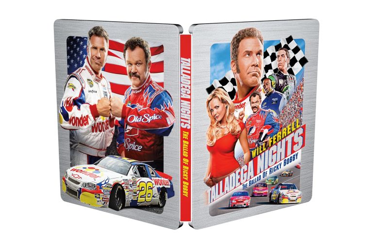 TALLADEGA NIGHTS: THE BALLAD OF RICKY BOBBY [LIMITED EDITION STEELBOOK] (SONY PICTURES) (4K UHD+BLU-RAY REGION B)