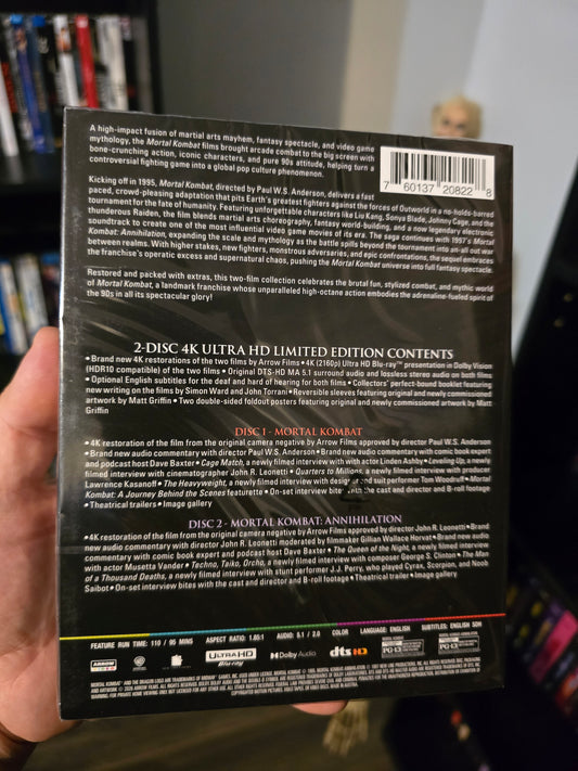 MORTAL KOMBAT KOLLECTION [LIMITED EDITION] (ARROW VIDEO) (4K UHD)