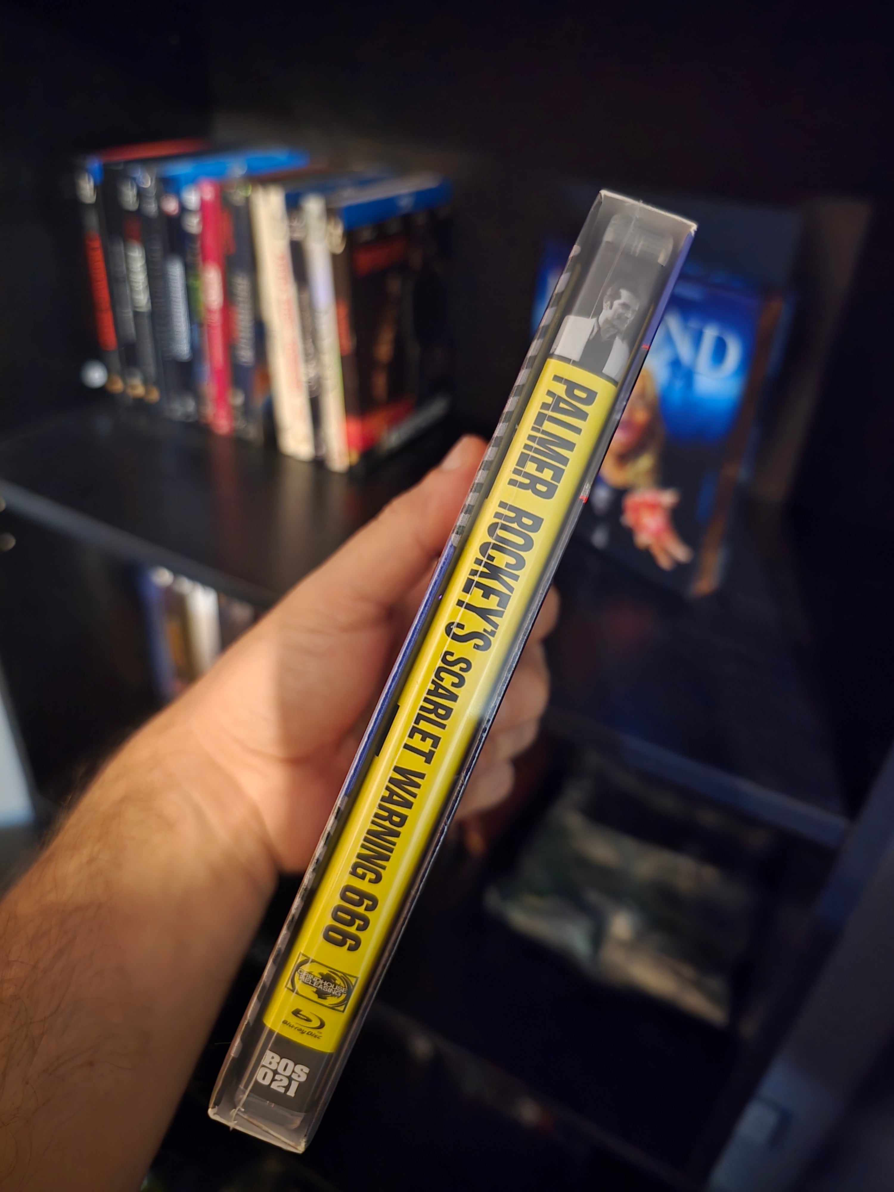 PALMER ROCKEY'S SCARLET WARNING 666 [3-DISC LIMITED EDITION] (GRINDHOUSE RELEASING) (BLU-RAY/CD w/SLIPCOVER)