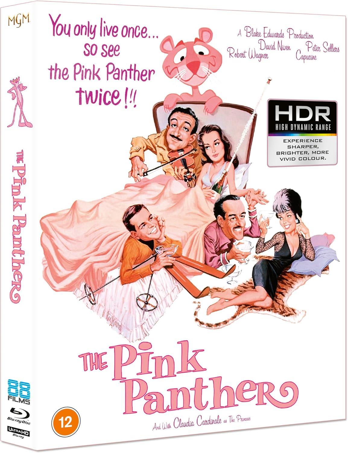 THE PINK PANTHER [LIMITED EDITION] (88 FILMS) (4K UHD+BLU-RAY REGION B) (UK IMPORT)