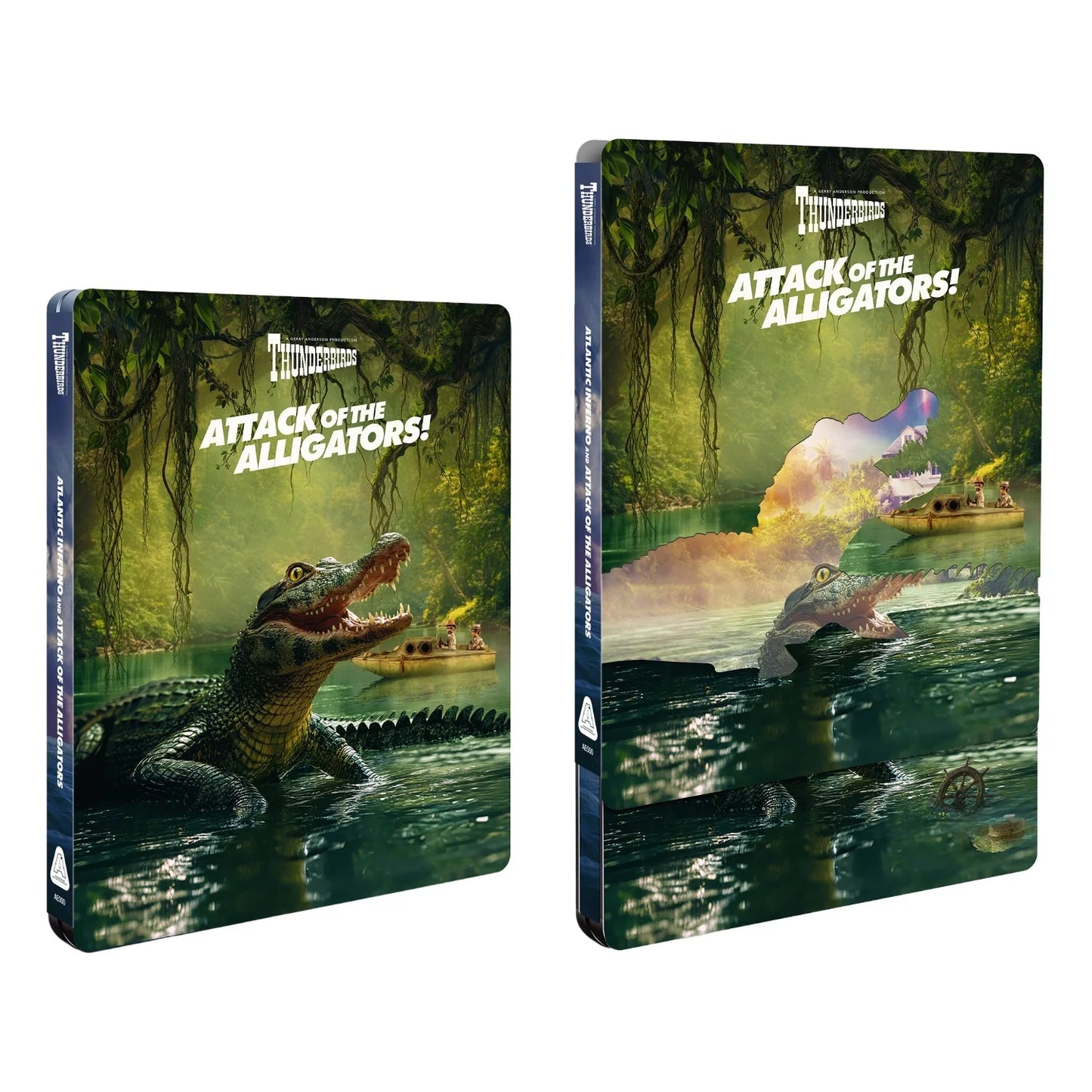 THUNDERBIRDS: ATLANTIC INFERNO/ATTACK OF THE ALLIGATORS [LIMITED COLLECTOR'S EDITION STEELBOOK] (ANDERSON ENTERTAINMENT) (4K UHD) (UK IMPORT)