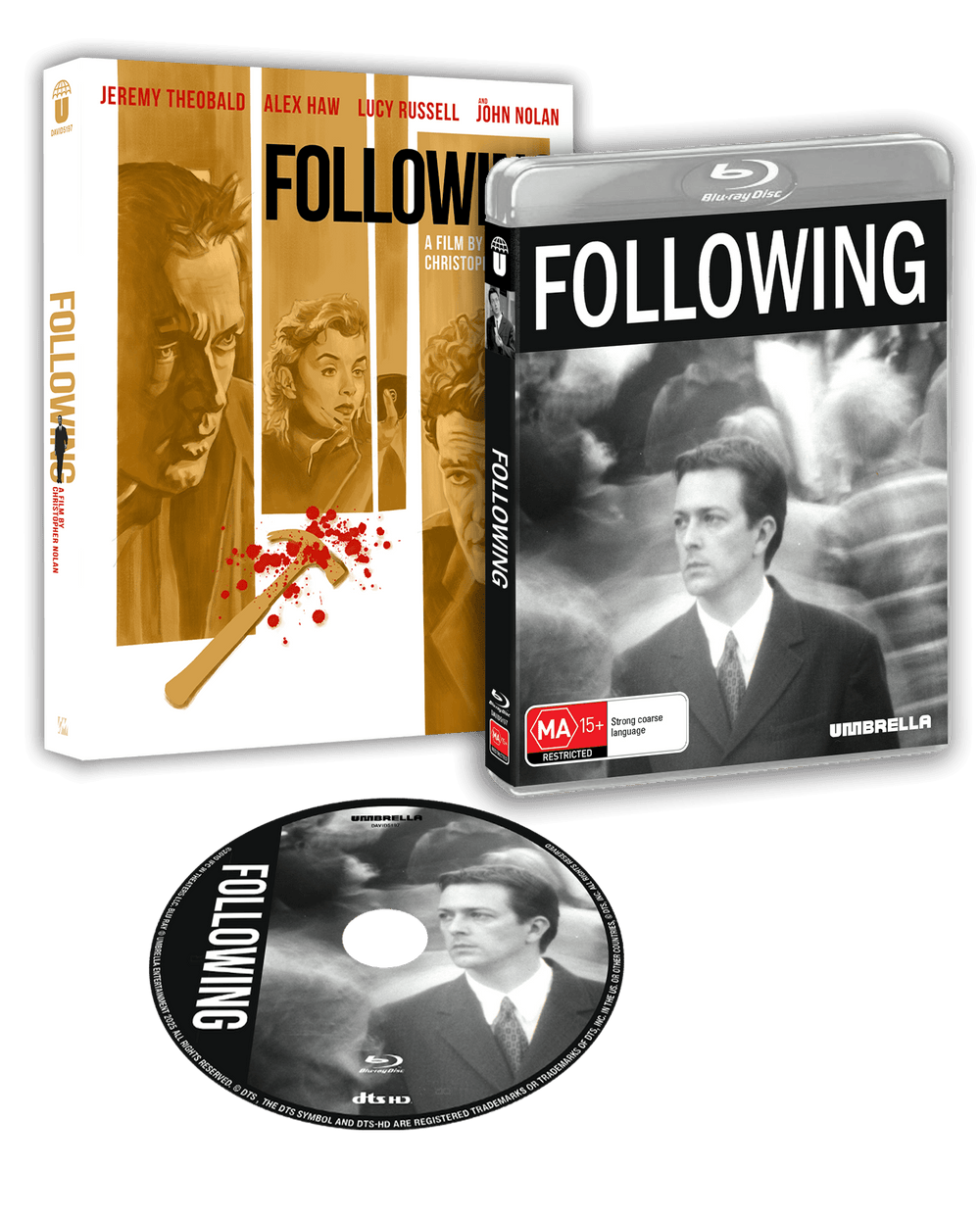 Following (1998) – Umbrella Entertainment Blu-ray