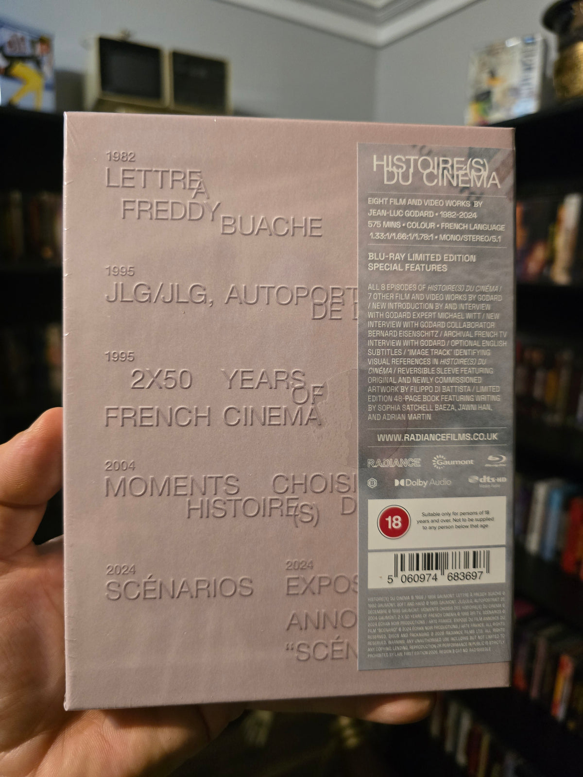 HISTOIRE(S) DU CINEMA AND OTHER WORKS - RADIANCE LIMITED EDITION BLU-RAY