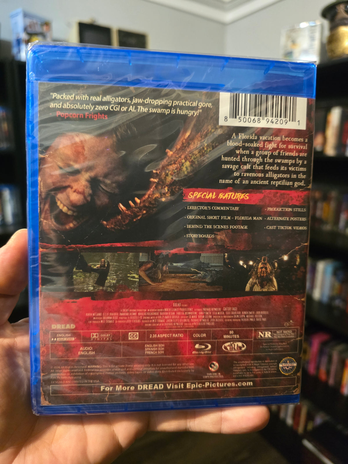 GATOR FACE (EPIC PICTURES) (BLU-RAY)