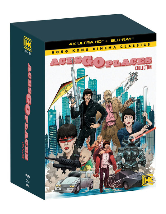 ACES GO PLACES COLLECTION [HK CINEMA CLASSICS] (SHOUT FACTORY) (4K UHD+BLU-RAY)