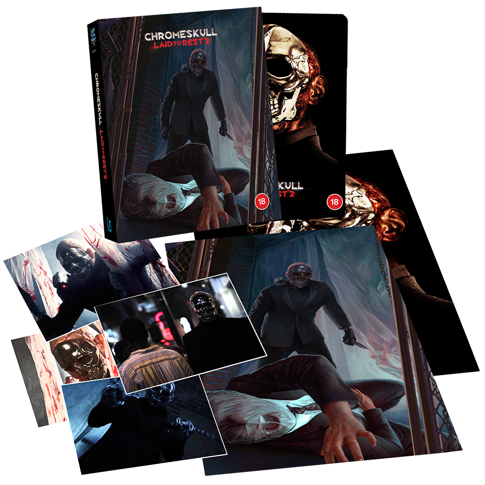 CHROMESKULL: LAID TO REST 2 [LIMITED EDITION] (LAST SLATE VIDEO) (BLU-RAY REGION B)