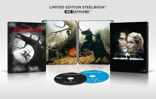 SLEEPY HOLLOW [LIMITED EDITION STEELBOOK] (UNIVERSAL) (4K UHD+BLU-RAY)