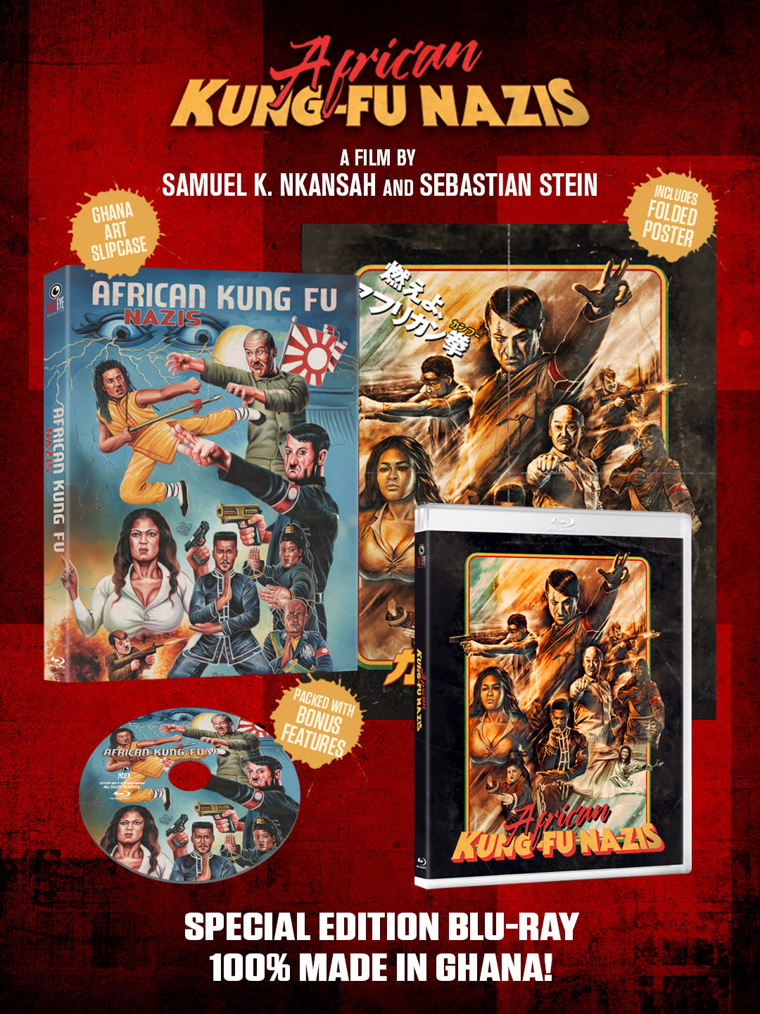 African Kung-Fu Nazis – Wild Eye Releasing Special Edition Blu-ray