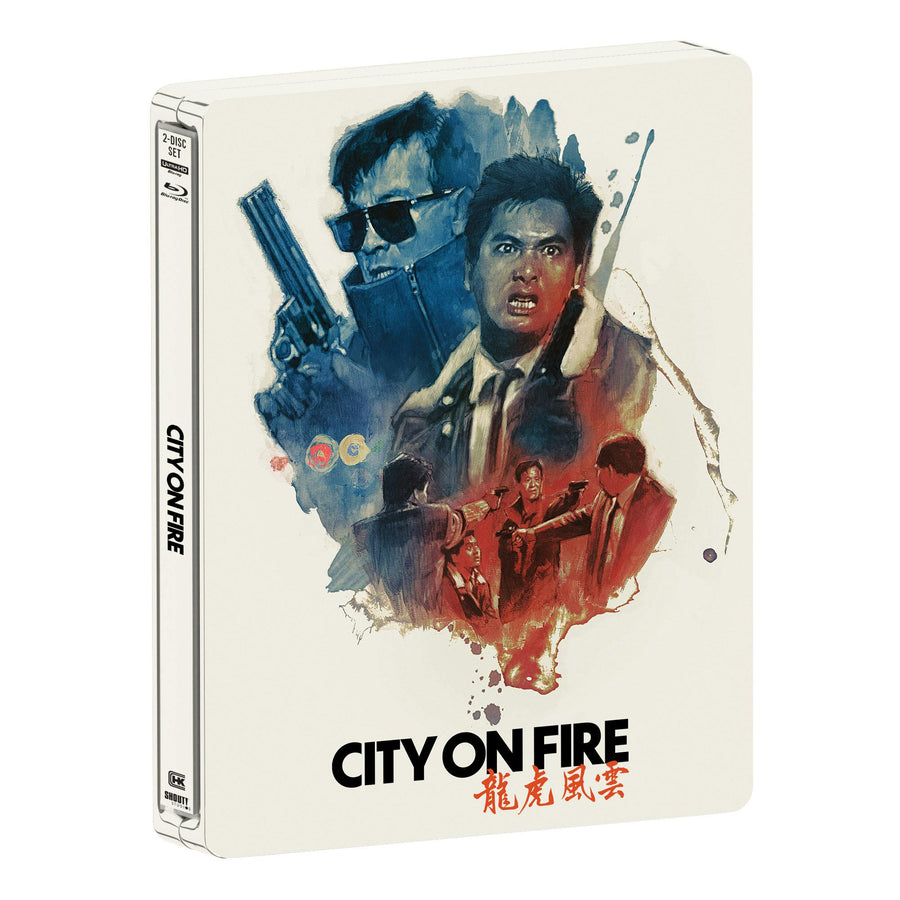 CITY ON FIRE [LIMITED EDITION STEELBOOK] (SHOUT FACTORY) (4K UHD+BLU-RAY)