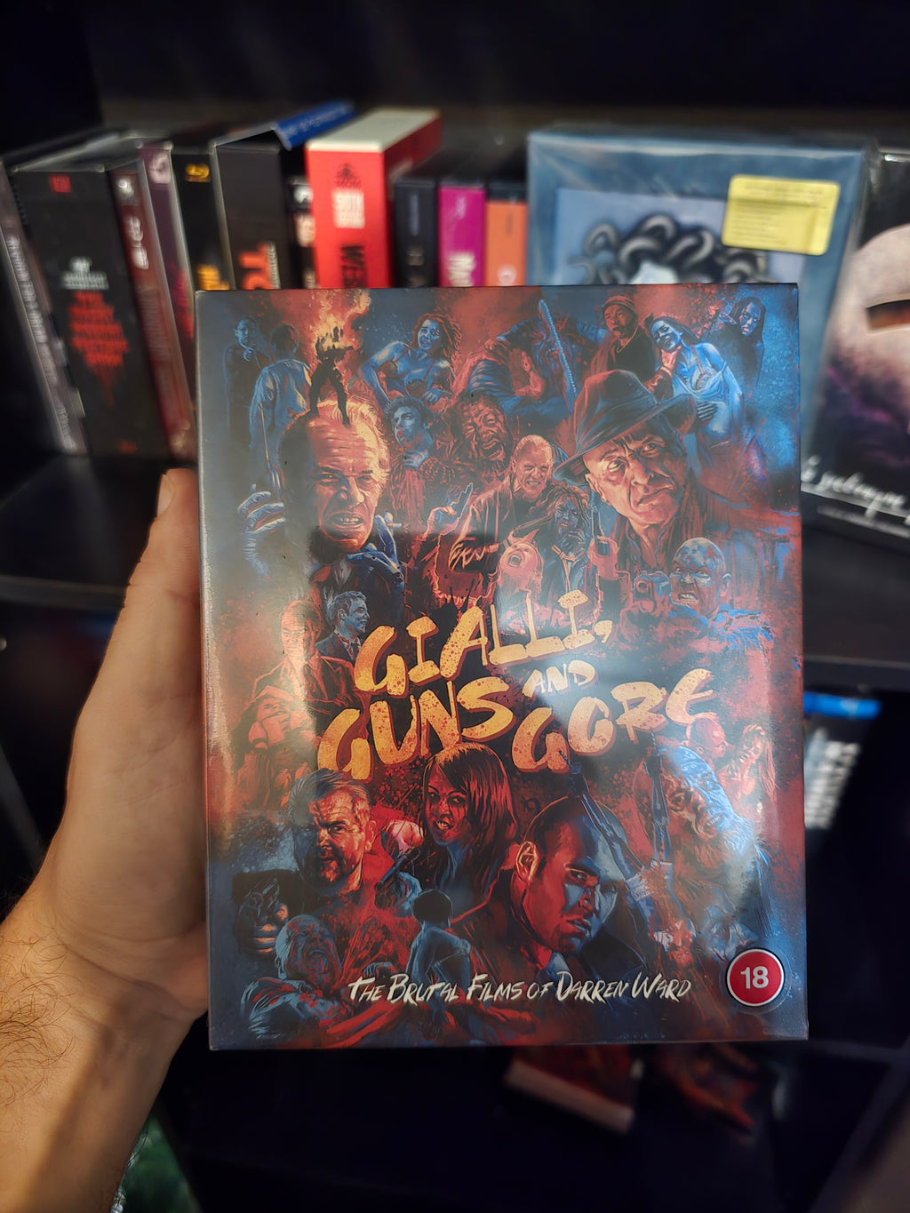 Gialli, Guns & Gore! The Brutal Films of Darren Ward [3 Disc Collector's Set - Sudden Fury, A Day of Violence, Beyond Fury] (Treasured Films) (Blu-ray w/Slipcase)
