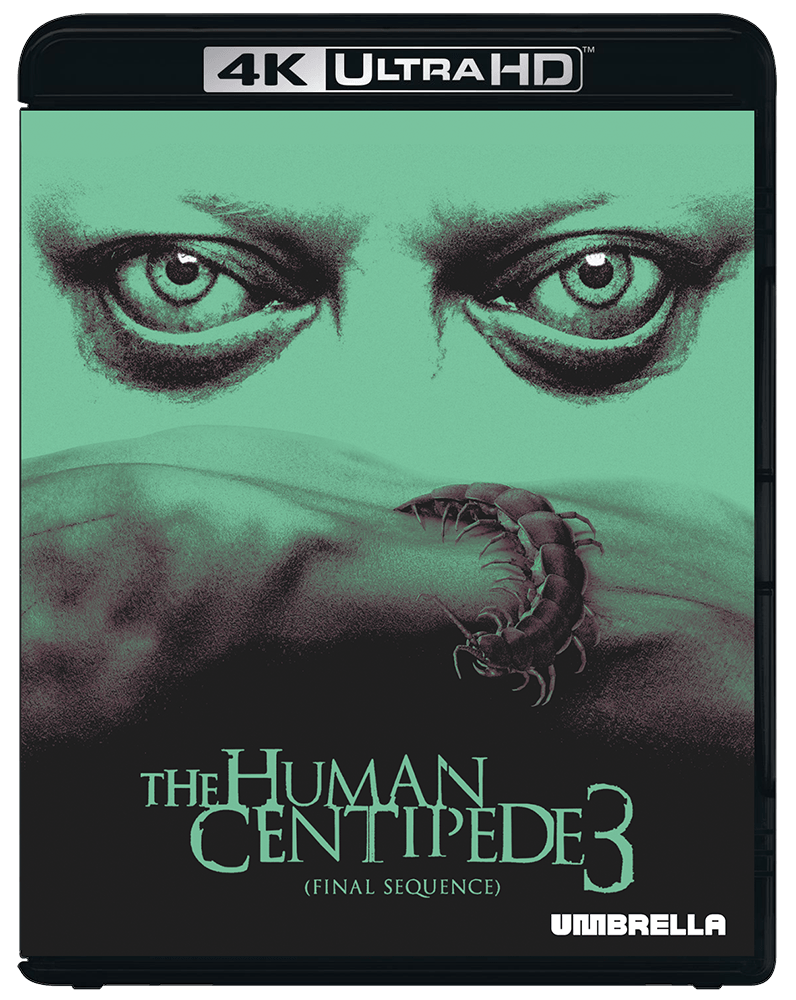 The Human Centipede Trilogy – Umbrella Entertainment Collector's Edition 4K UHD + Blu-ray Box Set
