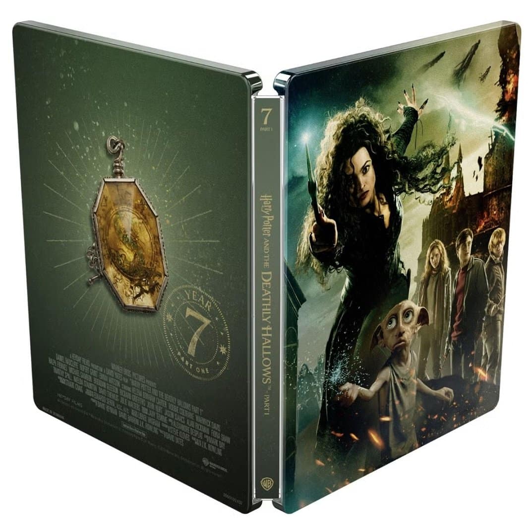 HARRY POTTER COLLECTION [25TH ANNIVERSARY STEELBOOK LIBRARY CASE] (WARNER BROTHERS) (4K UHD) (UK IMPORT)