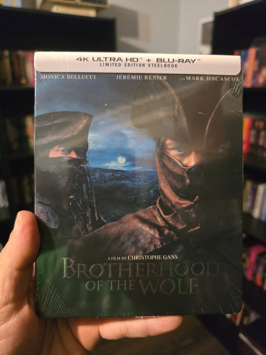 BROTHERHOOD OF THE WOLF [LIMITED EDITION STEELBOOK] (SCREAM FACTORY) (4K UHD+BLU-RAY)