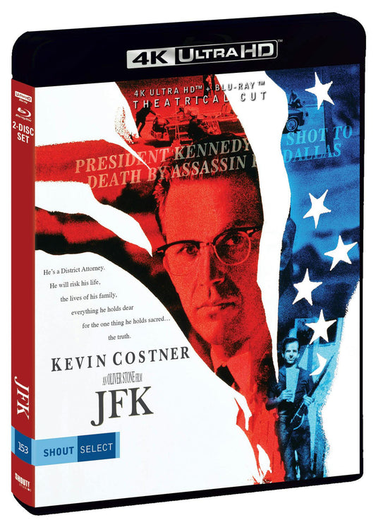 JFK [THEATRICAL CUT] (SHOUT SELECT) (4K UHD+BLU-RAY)