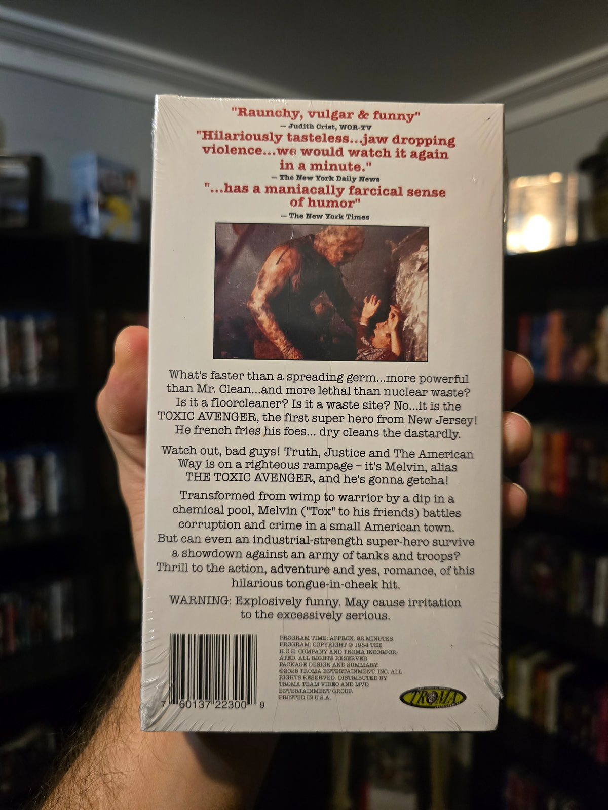 The Toxic Avenger (1984) – Troma Films Limited Edition Video Store Day Exclusive VHS