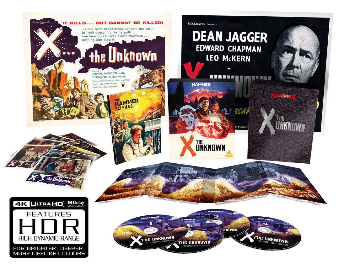 X THE UNKNOWN [LIMITED COLLECTOR'S EDTION] (HAMMER FILMS) (4K UHD) (UK IMPORT)