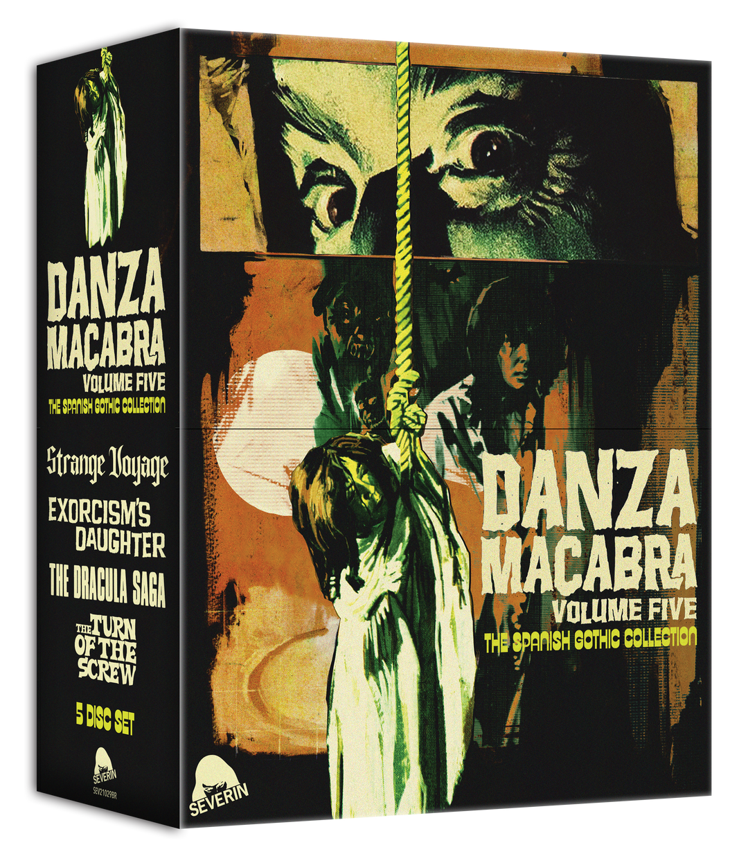 DANZA MACABRA VOLUME 5:THE SPANISH GOTHIC COLLECTION [5-DISC BOX SET] (SEVERIN FILMS) (BLU-RAY)