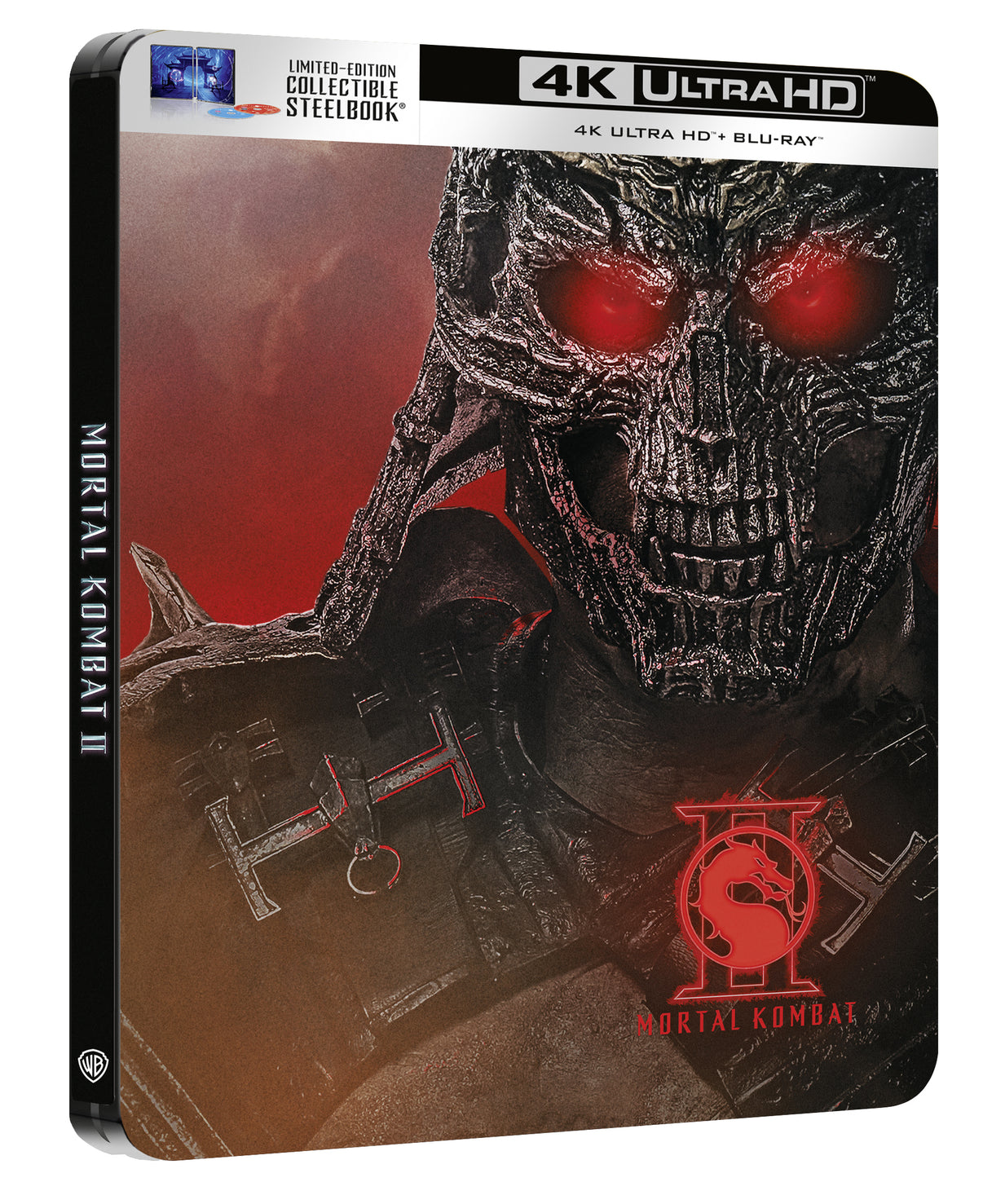 MORTAL KOMBAT II [LIMITED EDITION STEELBOOK] (WARNER BROTHERS) (4K UHD+BLU-RAY REGION B) (UK IMPORT)