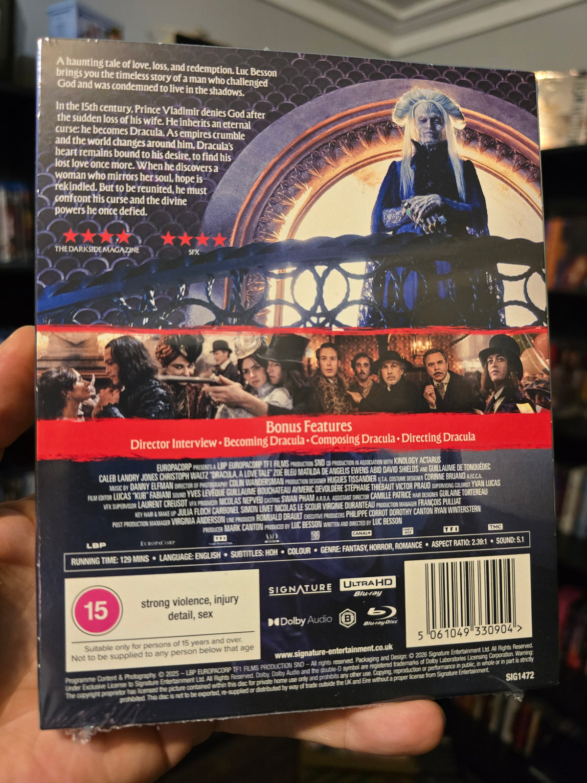 DRACULA (2025) [LIMITED EDITION STEELBOOK] (SIGNATURE ENTERTAINMENT) (4K UHD) (UK IMPORT)