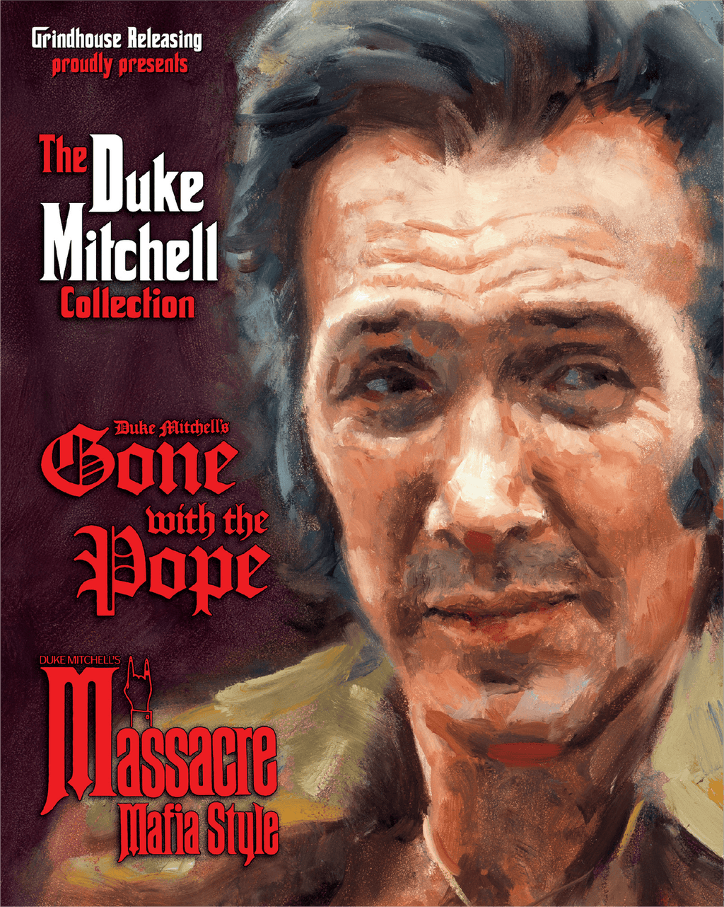 THE DUKE MITCHELL COLLECTION: MASSACRE MAFIA STYLE & GONE WITH THE POPE [DELUXE 3-DISC SET] (GRINDHOUSE RELEASING) (BLU-RAY+CD SOUNDTRACK)