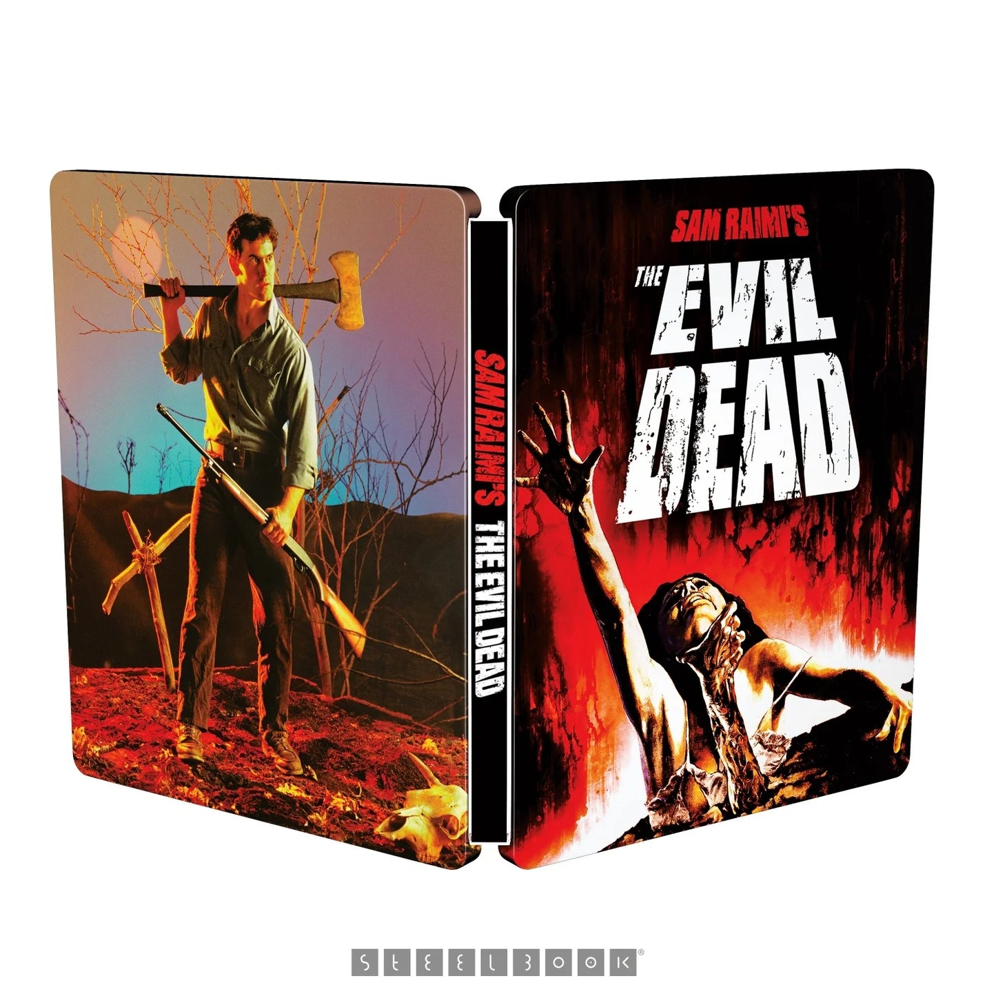 THE EVIL DEAD [LIMITED EDITION STEELBOOK] (SONY PICTURES) (4K UHD+BLU-RAY REGION B) (UK IMPORT)
