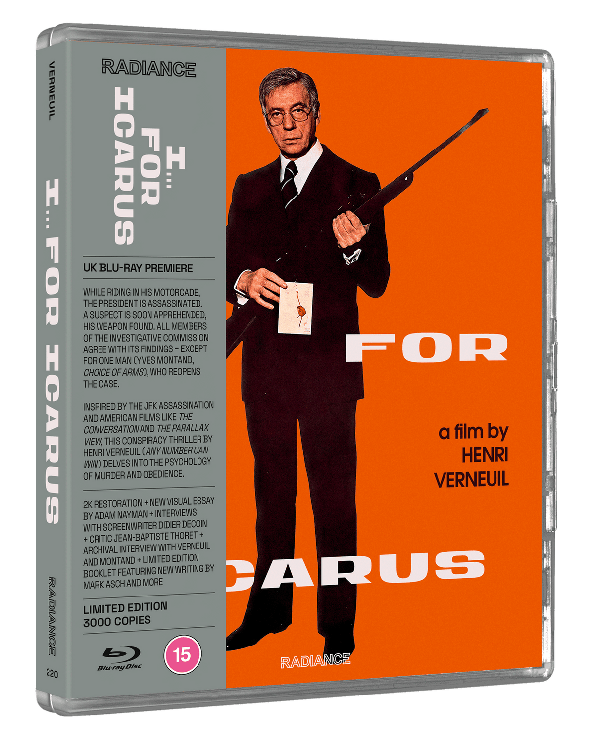I for Icarus – Radiance Limited Edition Blu-ray