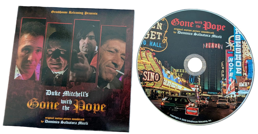THE DUKE MITCHELL COLLECTION: MASSACRE MAFIA STYLE & GONE WITH THE POPE [DELUXE 3-DISC SET] (GRINDHOUSE RELEASING) (BLU-RAY+CD SOUNDTRACK)
