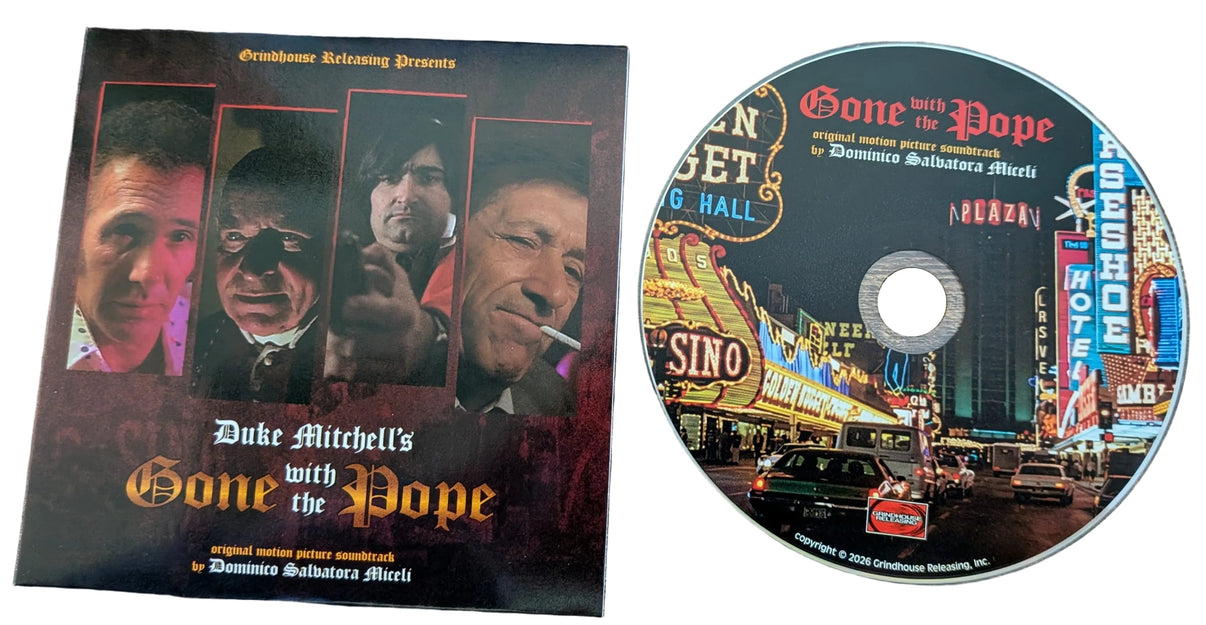 THE DUKE MITCHELL COLLECTION: MASSACRE MAFIA STYLE & GONE WITH THE POPE [DELUXE 3-DISC SET] (GRINDHOUSE RELEASING) (BLU-RAY+CD SOUNDTRACK)