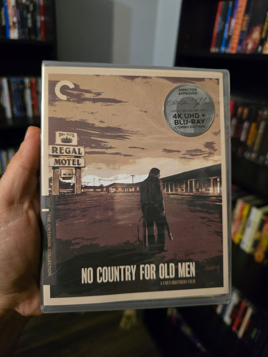 NO COUNTRY FOR OLD MEN (CRITERION) (4K UHD+BLU-RAY)