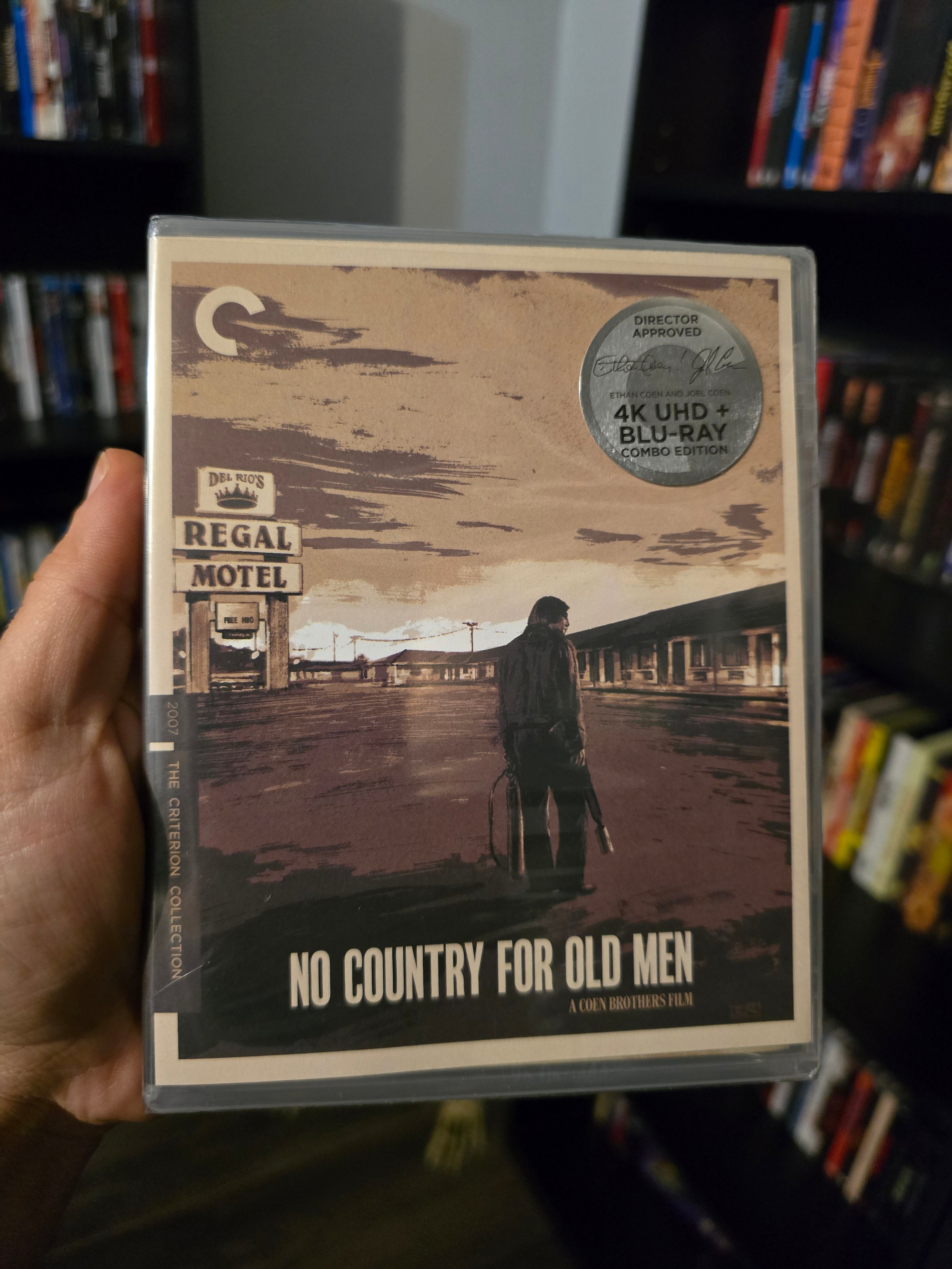 NO COUNTRY FOR OLD MEN (CRITERION) (4K UHD+BLU-RAY)