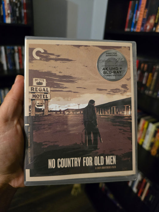 NO COUNTRY FOR OLD MEN (CRITERION) (4K UHD+BLU-RAY)