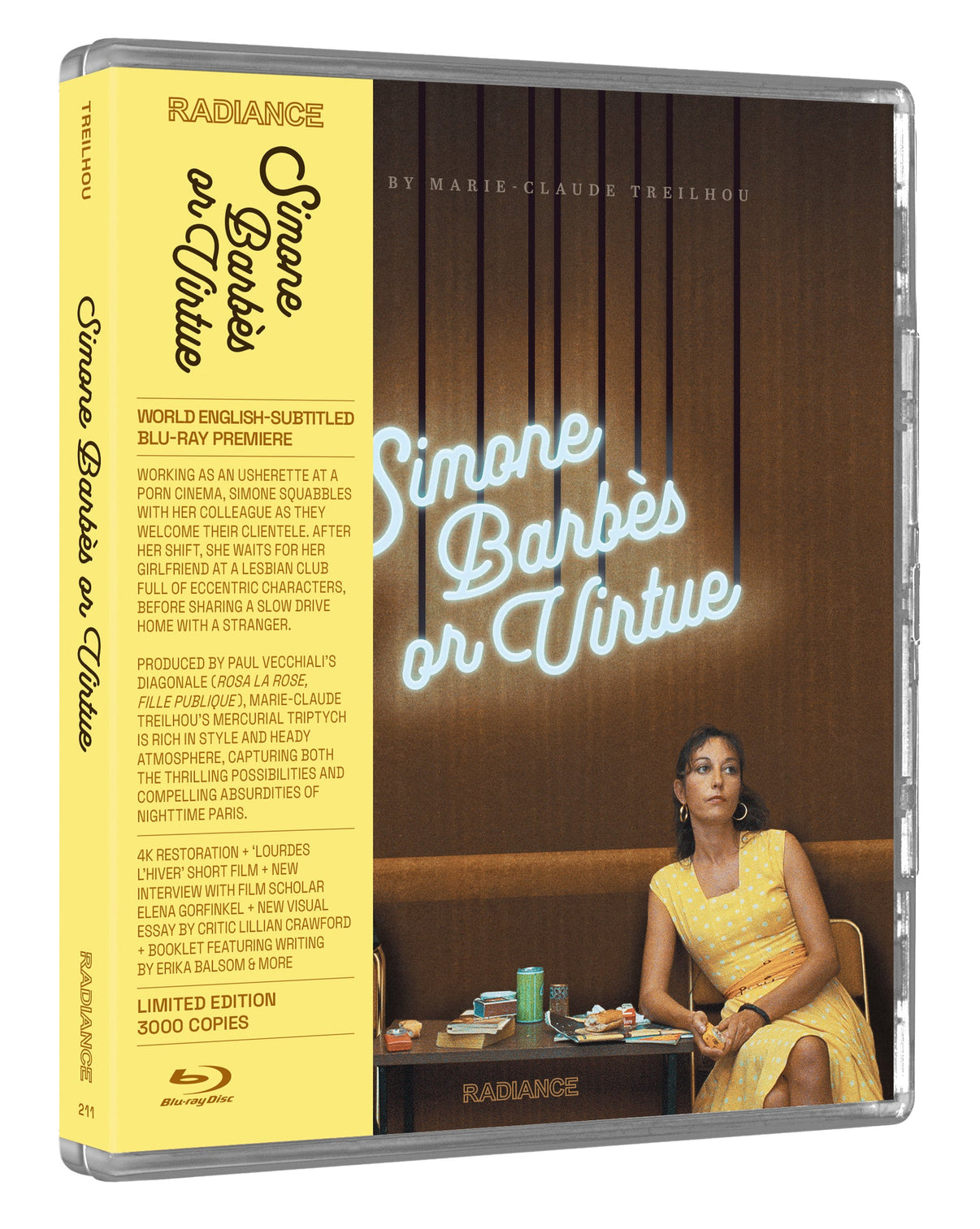 SIMONE BARBES OR VIRTUE [LIMITED EDITION] (RADIANCE FILMS) (BLU-RAY)