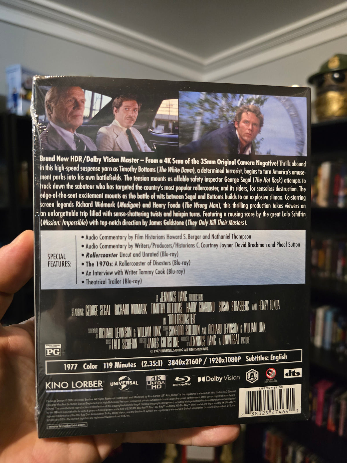 ROLLERCOASTER (KINO) (4K UHD+BLU-RAY)