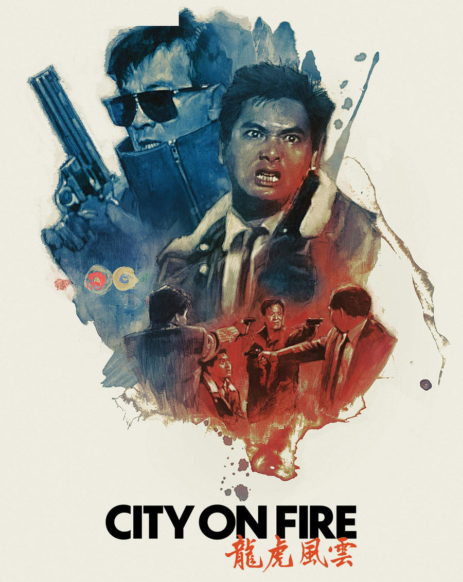 CITY ON FIRE [LIMITED EDITION STEELBOOK] (SHOUT FACTORY) (4K UHD+BLU-RAY)