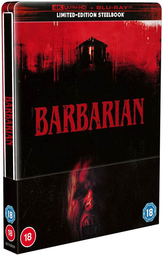 BARBARIAN [LIMITED EDITION STEELBOOK] (WALT DISNEY) (4K UHD+BLU-RAY REGION B) (UK IMPORT)