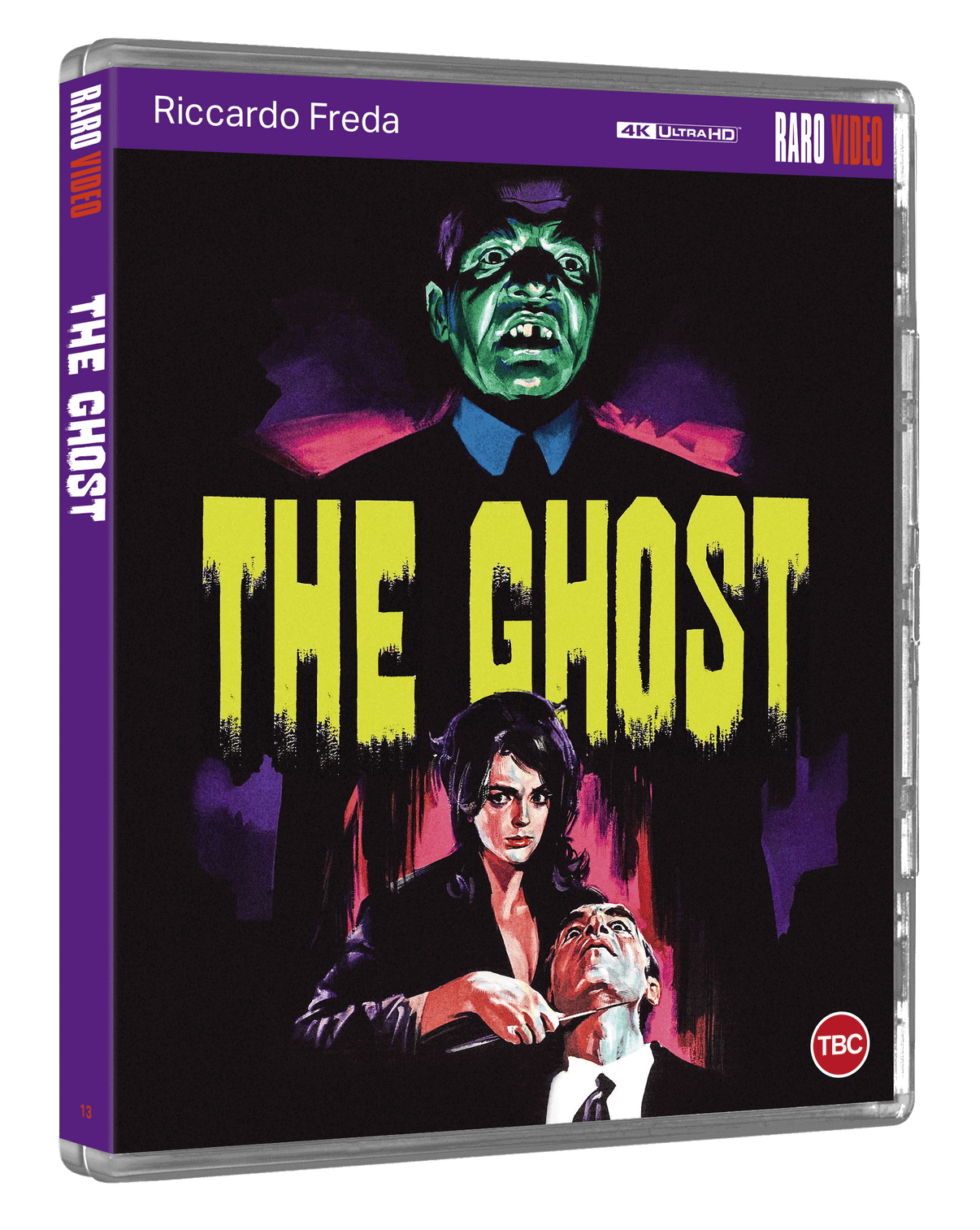 THE GHOST [LIMITED EDITION] (RARO VIDEO) (4K UHD+BLU-RAY REGION B) (UK IMPORT)