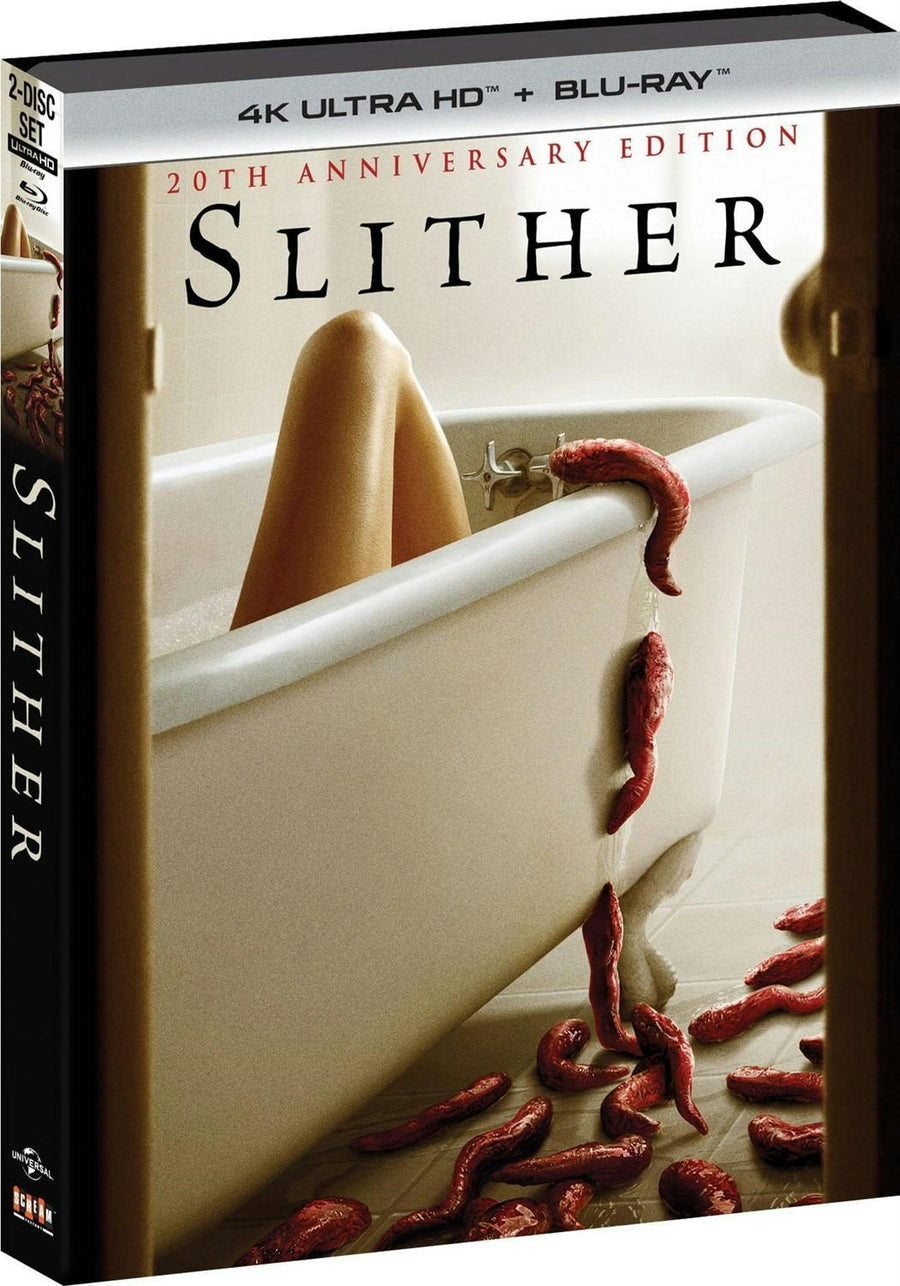 Slither – Scream Factory 20th Anniversary Edition 4K UHD + Blu-ray