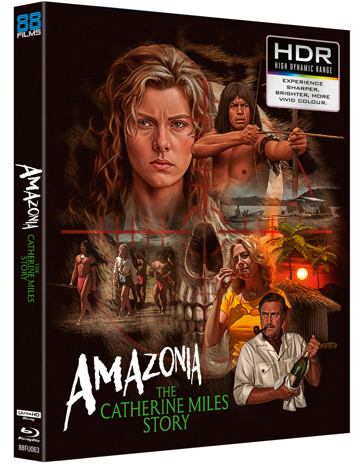 AMAZONIA: THE CATHERINE MILES STORY (88 FILMS) (4K UHD+BLU-RAY REGION B) (UK IMPORT)