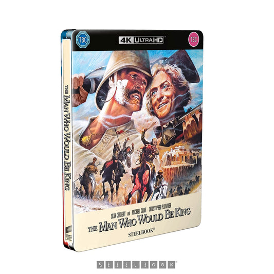 THE MAN WHO WOULD BE KING [LIMITED EDITION STEELBOOK] (SONY) (4K UHD) (UK IMPORT)