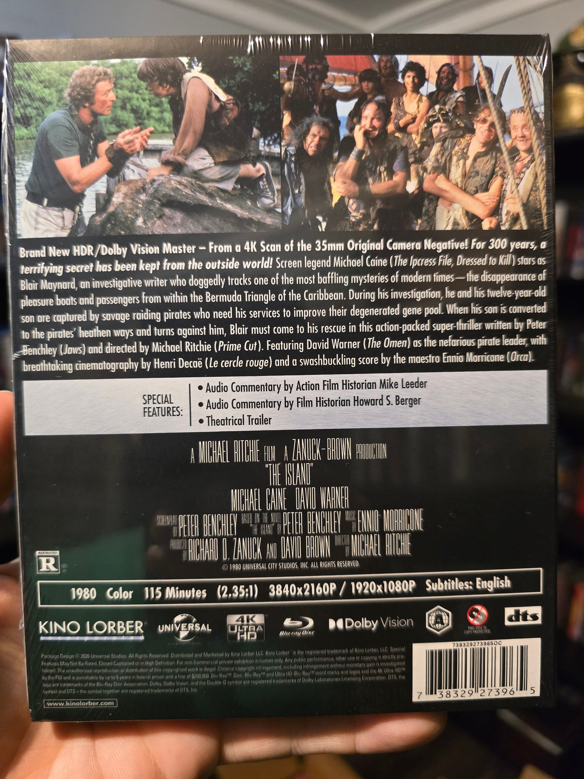 THE ISLAND (KL STUDIO CLASSICS) (4K UHD+BLU-RAY)