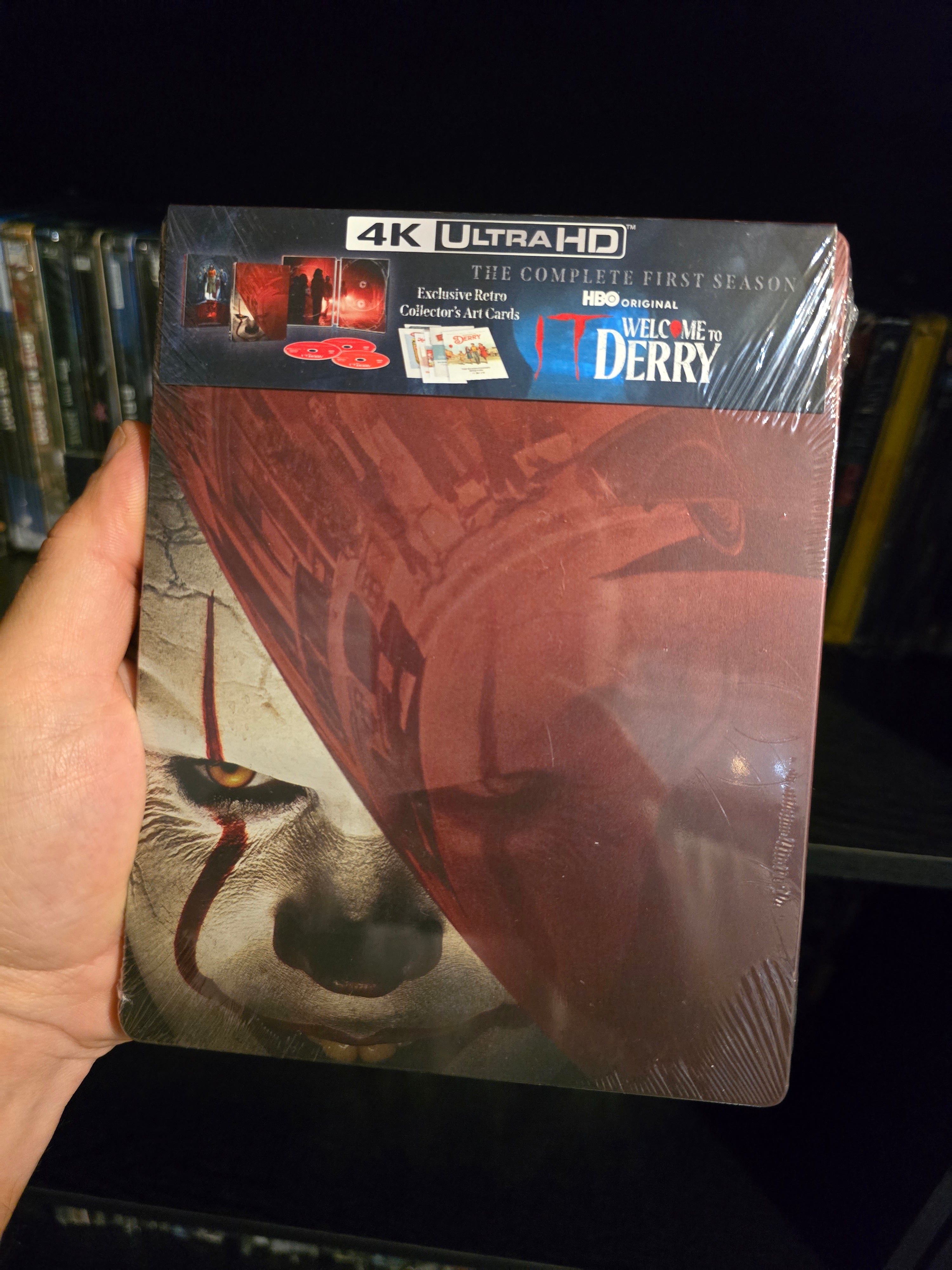IT: WELCOME TO DERRY [THE COMPLETE FIRST SEASON] (4K UHD STEELBOOK)