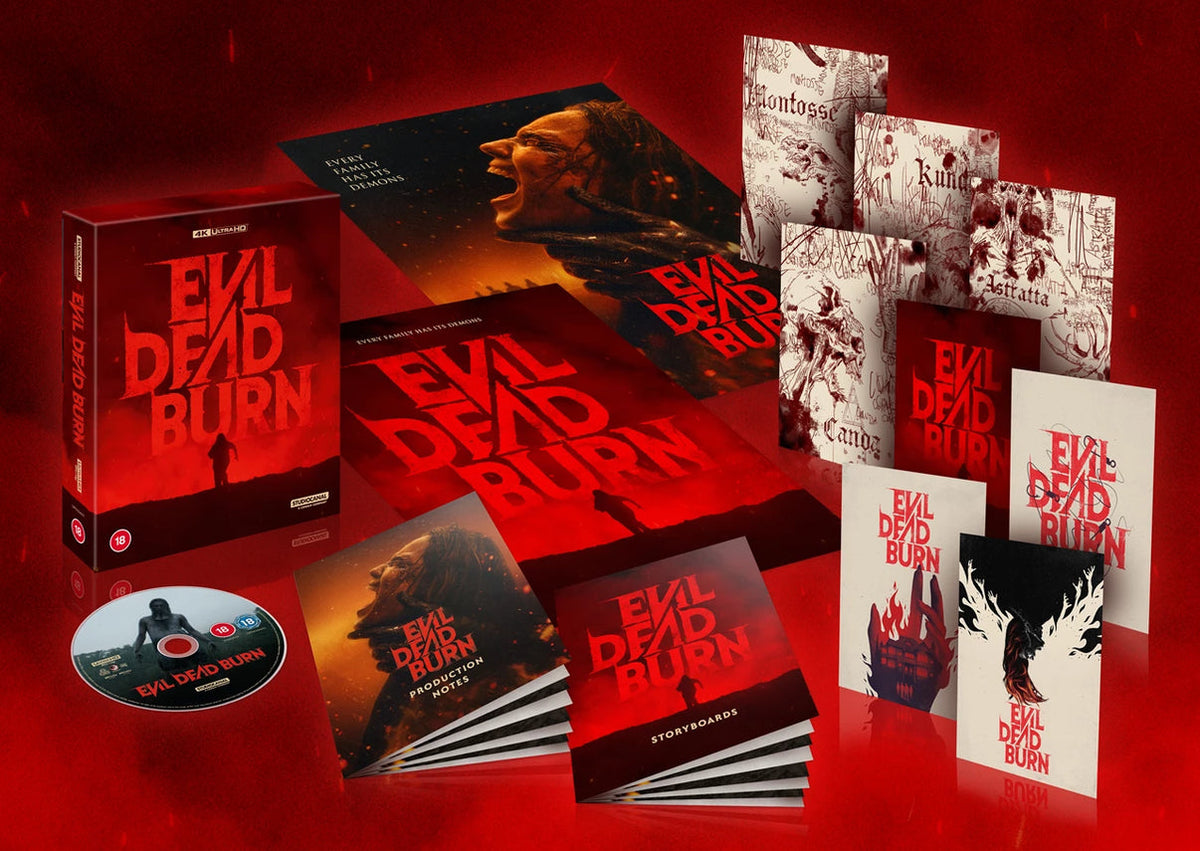 EVIL DEAD BURN [ULTIMATE COLLECTOR'S EDITION] (STUDIO CANAL) (4K UHD) (UK IMPORT)
