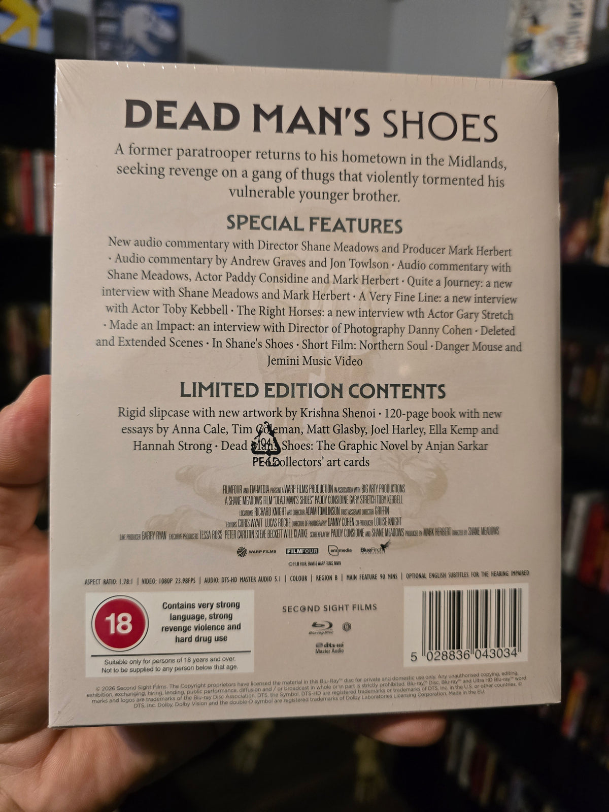 DEAD MAN'S SHOES [LIMITED EDITION] (SECOND SIGHT) (BLU-RAY REGION B) (UK IMPORT)