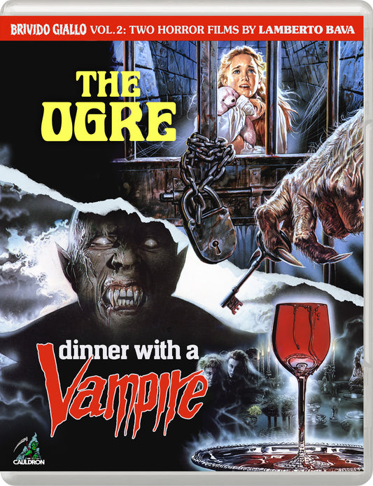 BRIVIDO GIALLO VOL. 2 [THE OGRE & DINNER WITH A VAMPIRE] (CAULDRON FILMS) (BLU-RAY)